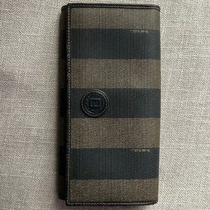 FENDI PEQUIN PVC BIFOLD LONG